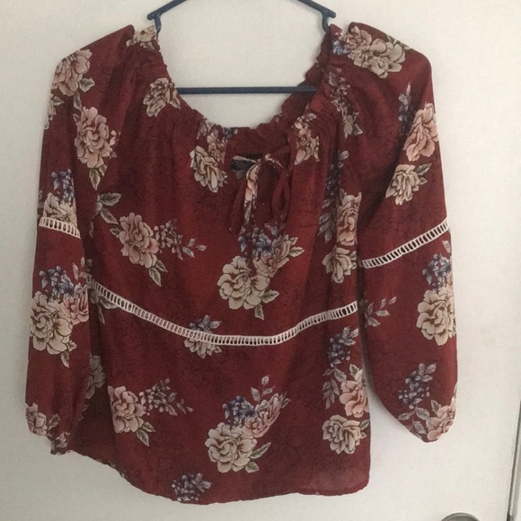 Size X-Small boho flowy top - Picture 1 of 4